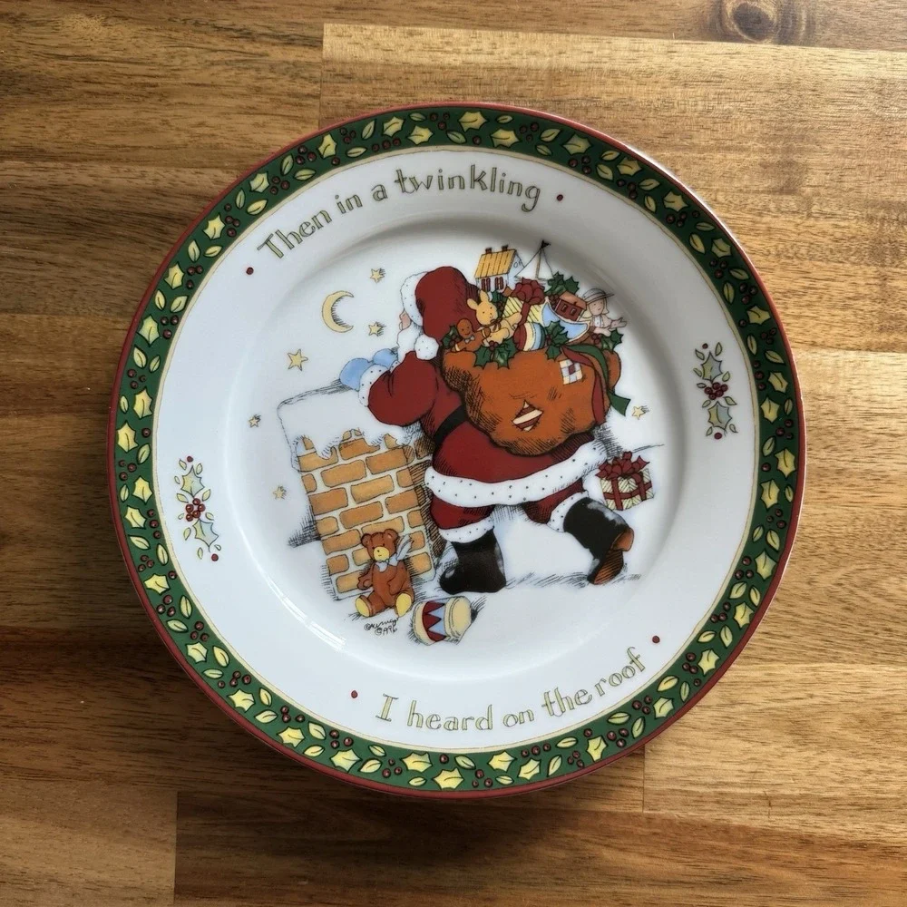 PORTMEIRION STUDIO 4-PC Susan Winget A CHRISTMAS STORY 8
